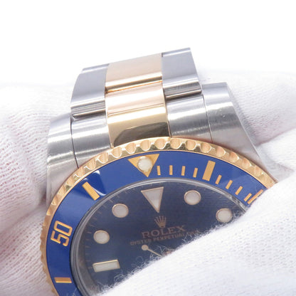ROLEX Submariner Date W40mm Stainless Steel K18YG Blue Dial116613LB
