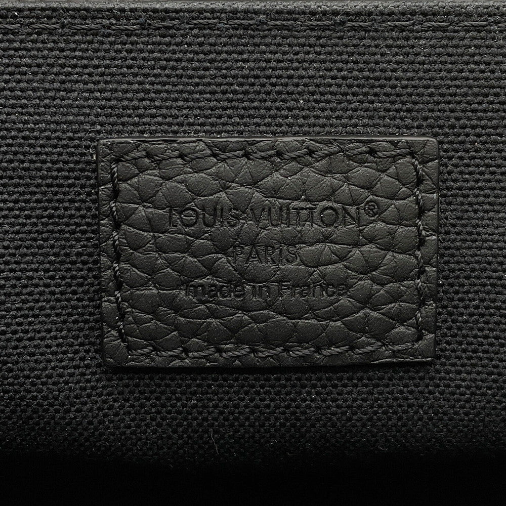 LOUIS VUITTON Steamer EastWest Wearable Wallet NoirM13888 Taurillon・Monogram