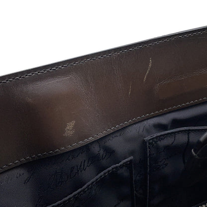 Berluti Calligraphy Tote Bag Brown scritto leather Size Mini