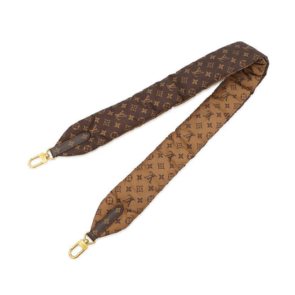 LOUIS VUITTON Speedy Bandouliere NavyM21061 Recycled MetallicNylon Monogram Size 25