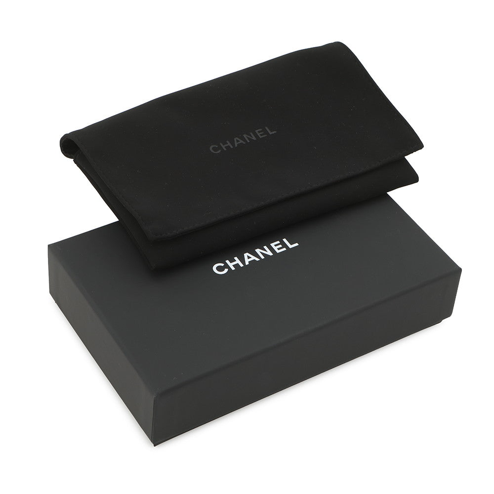 CHANEL Matelasse CC Logo Small Wallet BlackAP4652-B10583-C3906 Caviar Leather