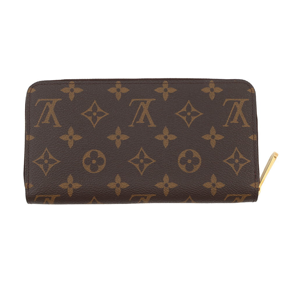 LOUIS VUITTON Zippy Wallet PinkM80857 Monogram/Vivienne Holiday Collection