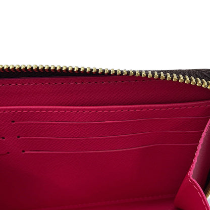 LOUIS VUITTON Zippy Wallet PinkM80857 Monogram/Vivienne Holiday Collection