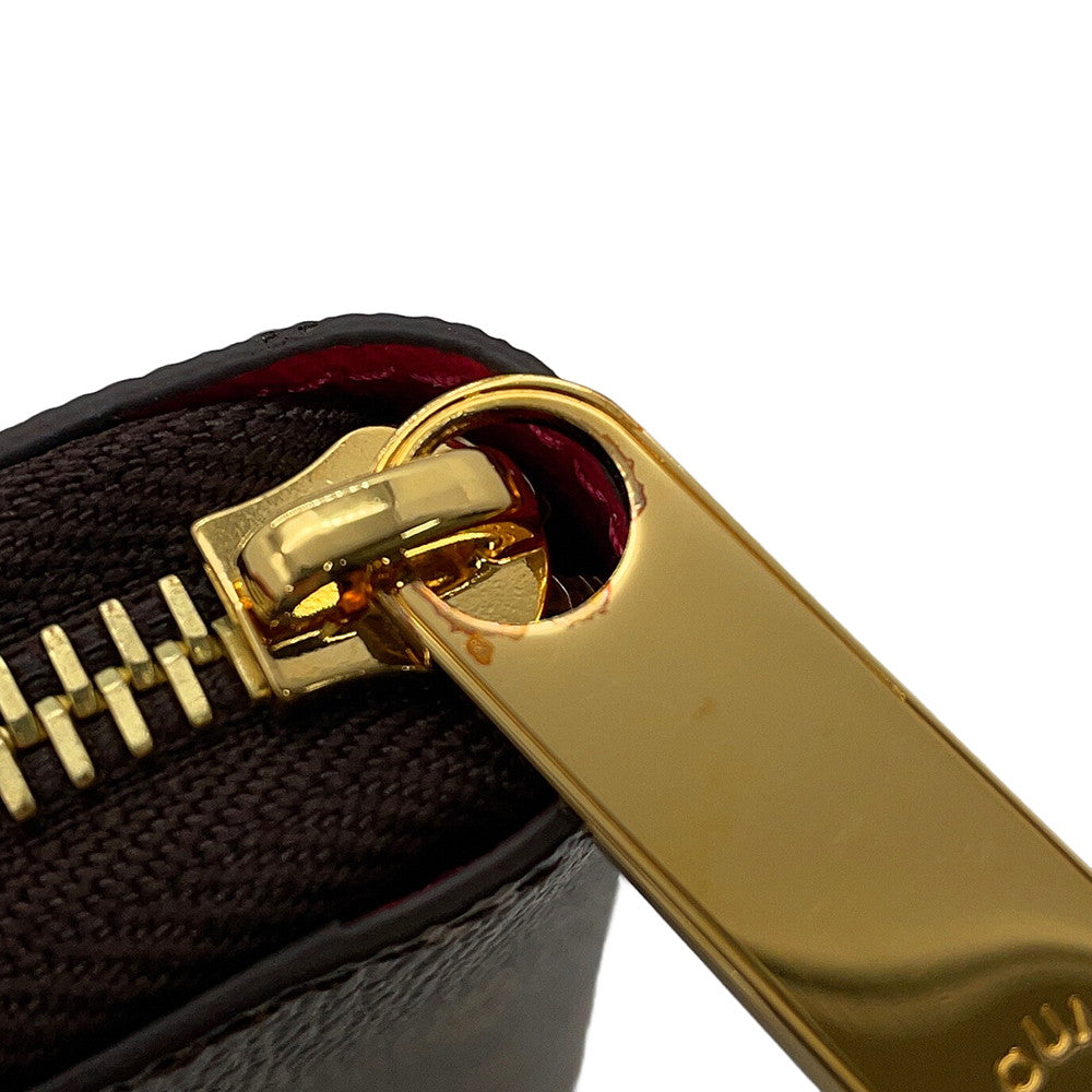 LOUIS VUITTON Zippy Wallet PinkM80857 Monogram/Vivienne Holiday Collection