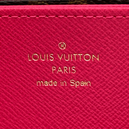 LOUIS VUITTON Zippy Wallet PinkM80857 Monogram/Vivienne Holiday Collection