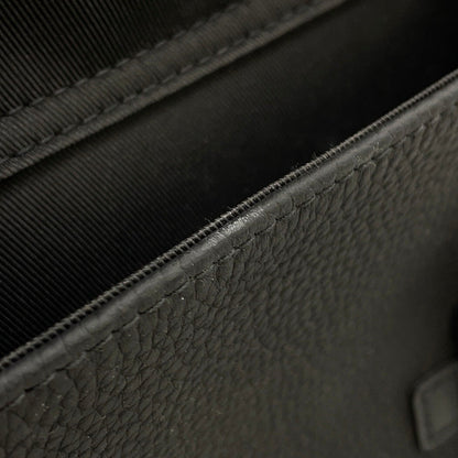 LOUIS VUITTON Christopher Slim Backpack NoirM58644 Taurillon Leather