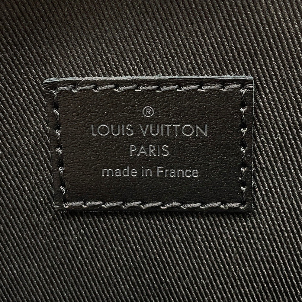 LOUIS VUITTON Christopher Slim Backpack NoirM58644 Taurillon Leather
