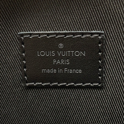 LOUIS VUITTON Christopher Slim Backpack NoirM58644 Taurillon Leather