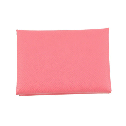 HERMES Calvi Duo Rose Azalee Epsom
