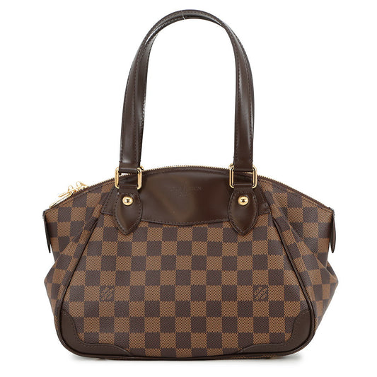 LOUIS VUITTON Verona RedN41117 Damier Ebene Canvas Size PM