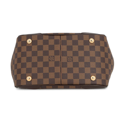 LOUIS VUITTON Verona RedN41117 Damier Ebene Canvas Size PM