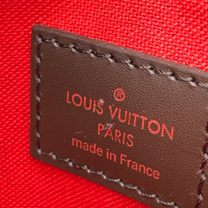 LOUIS VUITTON Verona RedN41117 Damier Ebene Canvas Size PM