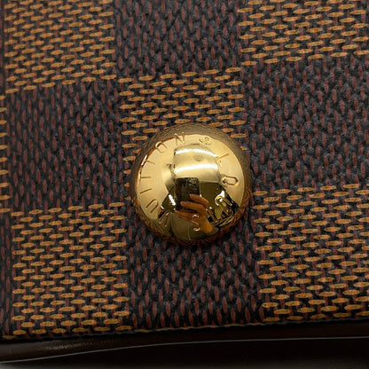 LOUIS VUITTON Verona RedN41117 Damier Ebene Canvas Size PM