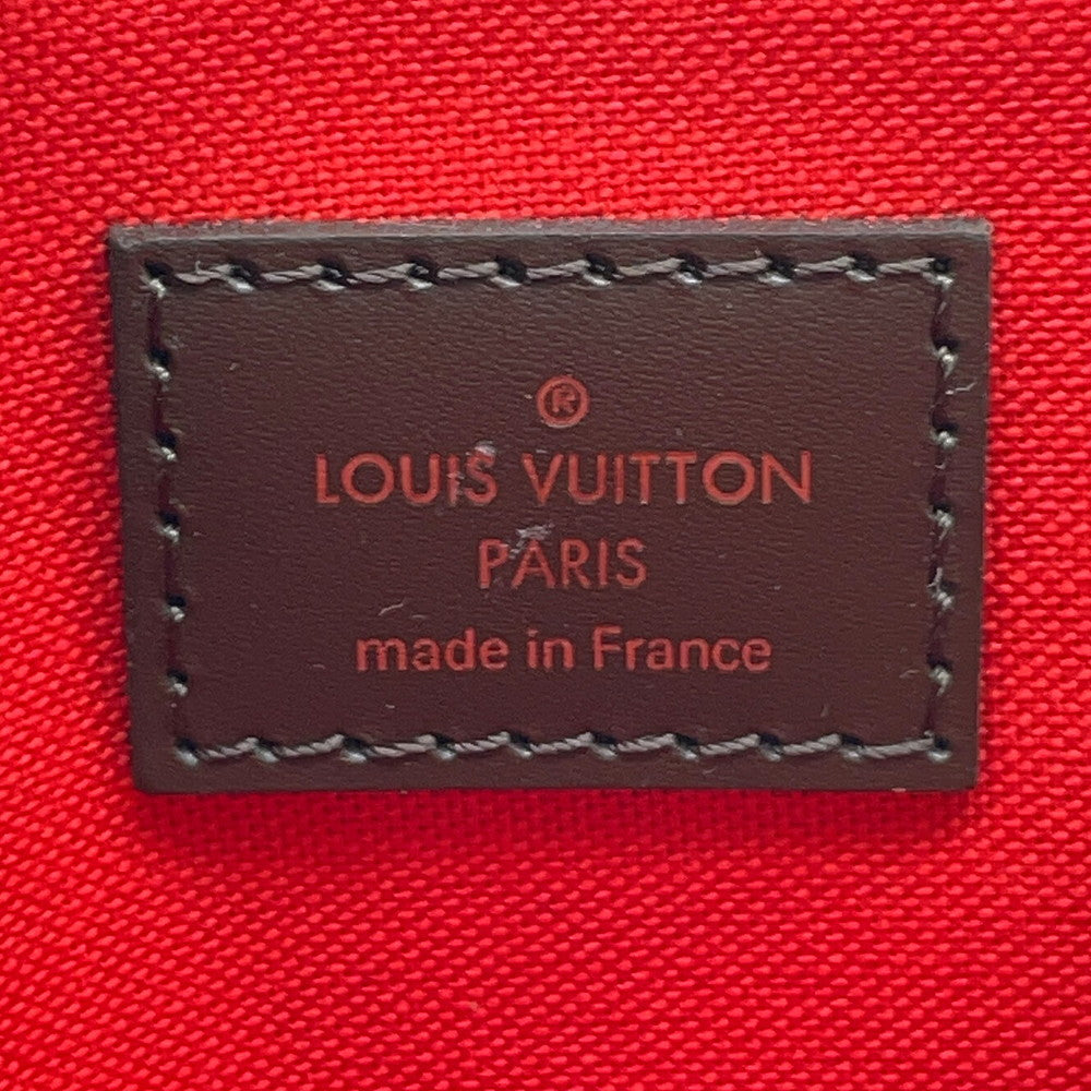 LOUIS VUITTON Verona RedN41117 Damier Ebene Canvas Size PM