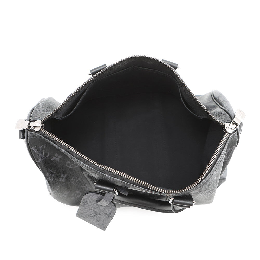LOUIS VUITTON Keepall Bandouliere NoirM46655 Monogram Eclipse Monogram Eclipse Reverse Size 35