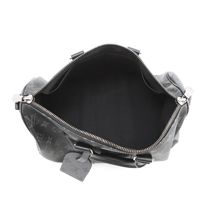 LOUIS VUITTON Keepall Bandouliere NoirM46655 Monogram Eclipse Monogram Eclipse Reverse Size 35
