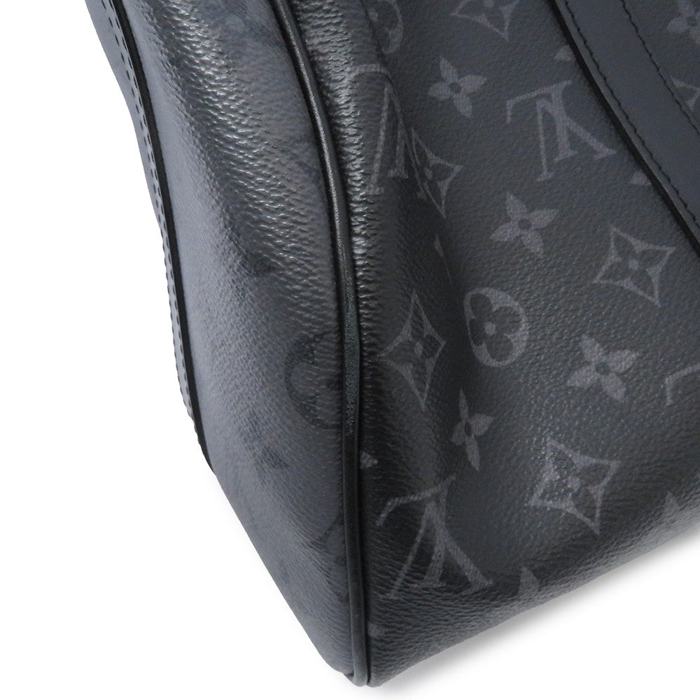 LOUIS VUITTON Keepall Bandouliere NoirM46655 Monogram Eclipse Monogram Eclipse Reverse Size 35
