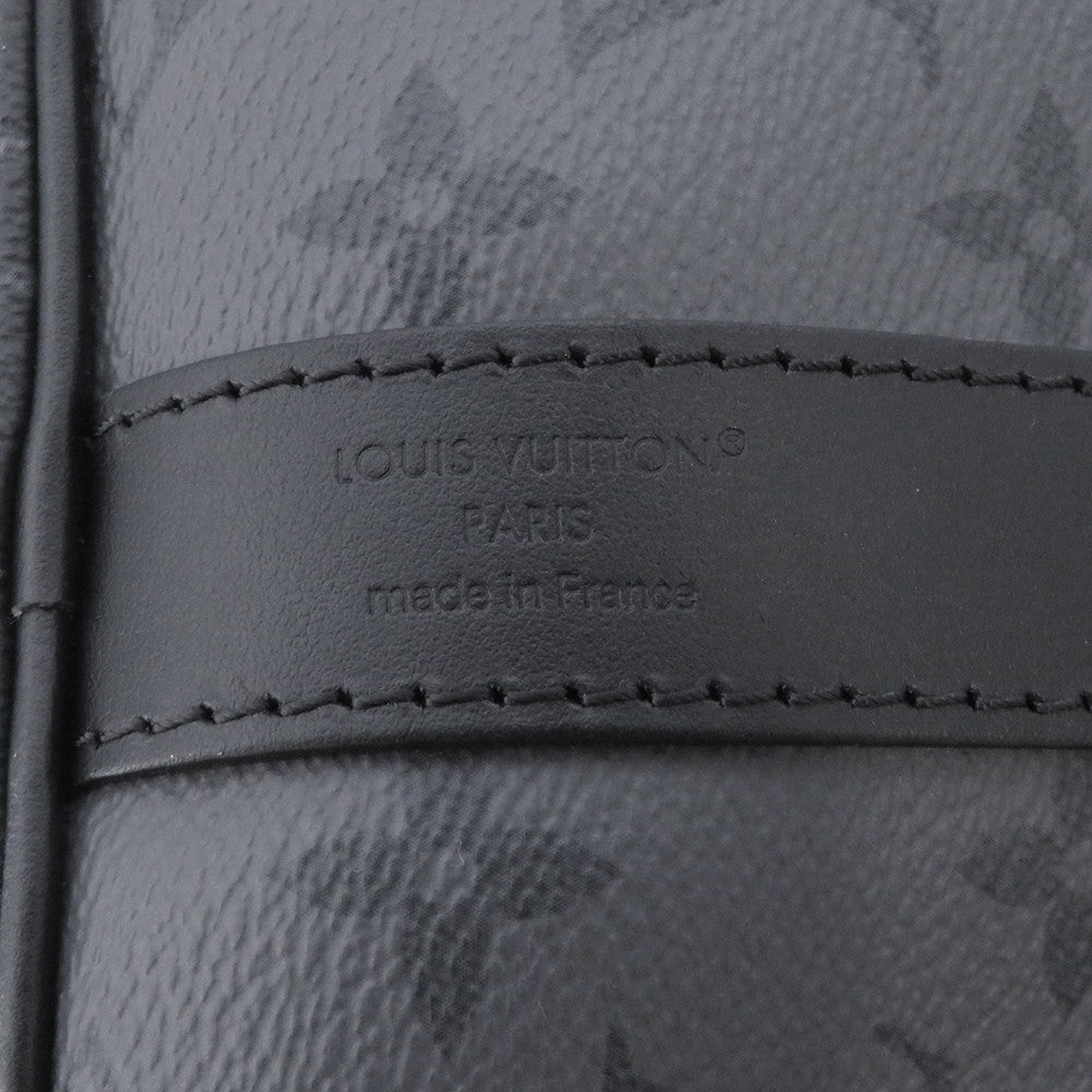 LOUIS VUITTON Keepall Bandouliere NoirM46655 Monogram Eclipse Monogram Eclipse Reverse Size 35