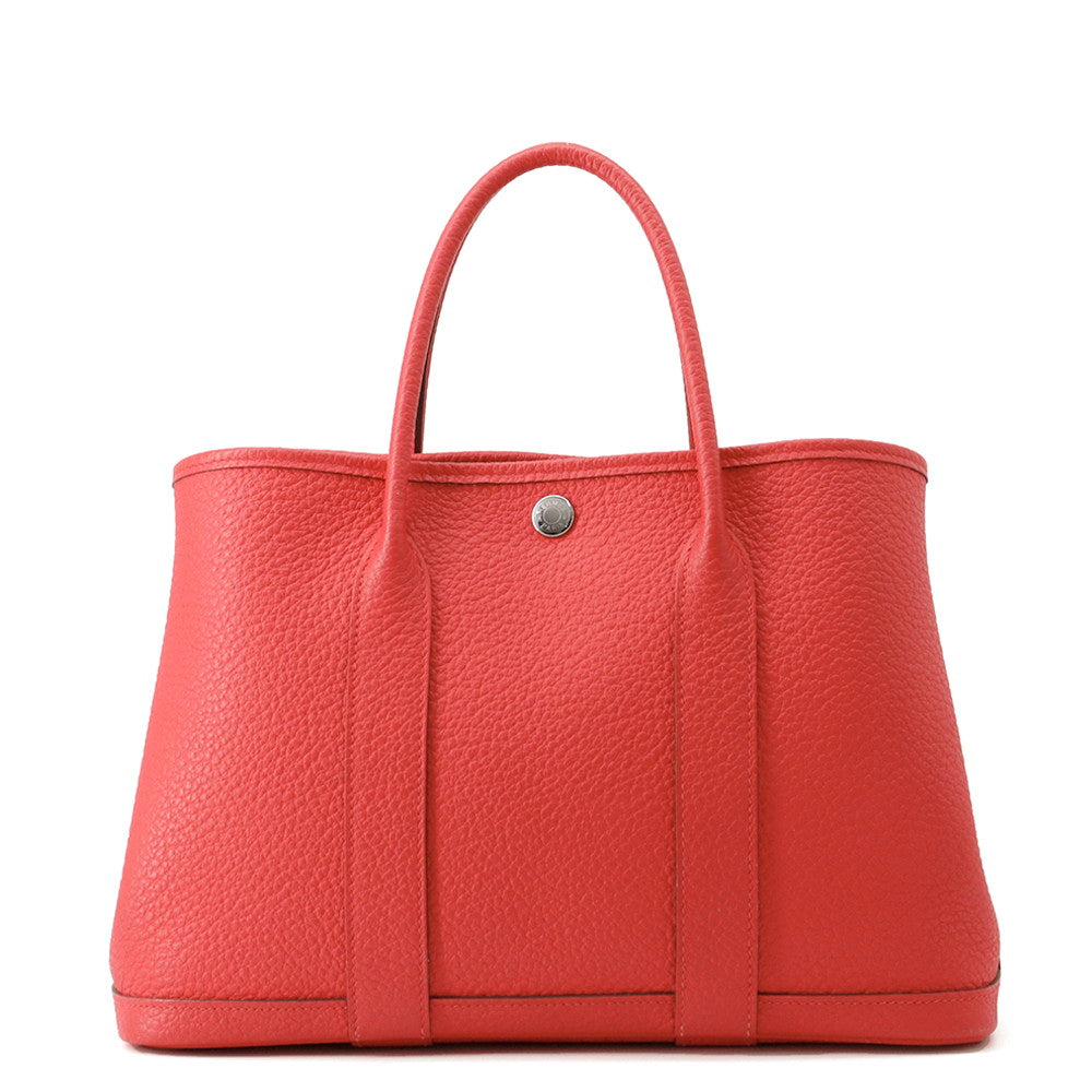 HERMES Garden Party Bougainvillier Negonda Leather Size TPM