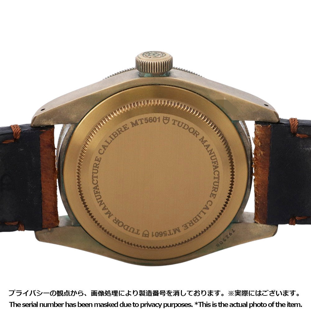 TUDOR Heritage Black Bay Bronze W43mm Bronze Leather Brown Dial79250BM