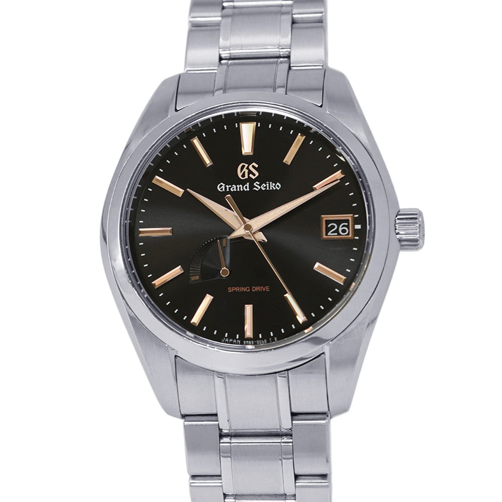 SEIKO Grand Seiko Heritage Collection W41mm Stainless Steel Black DialSBGA401