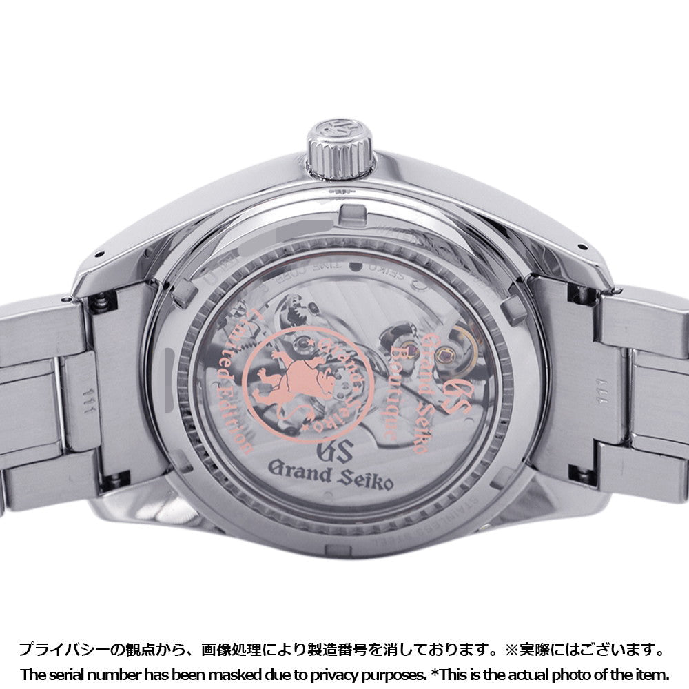 SEIKO Grand Seiko Heritage Collection W41mm Stainless Steel Black DialSBGA401