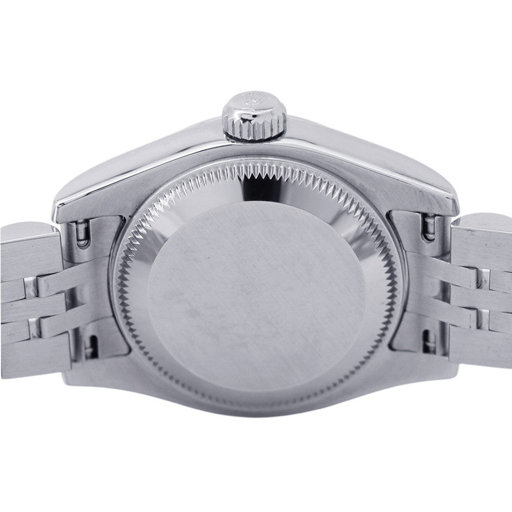 ROLEX Datejust W26mm Stainless Steel K18WG White Shell Dial179174NG
