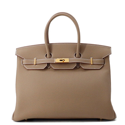 HERMES Birkin Etoupe Togo Leather Size 35