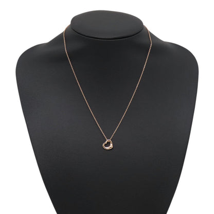 TIFFANY&Co. Elsa Peretti Open Heart Necklace68113660 18K Pink Gold