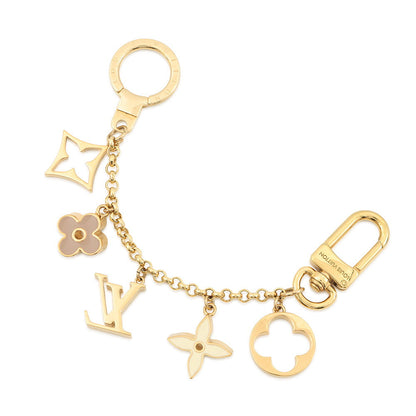 LOUIS VUITTON Bag Bag Charm / Chain Fleur de Monogram GoldM65111 Metal
