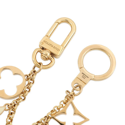 LOUIS VUITTON Bag Bag Charm / Chain Fleur de Monogram GoldM65111 Metal