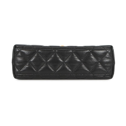 CHANEL Matelasse Mini 2WAYHandbag ChainShoulder BlackAS4416 Leather Size Mini
