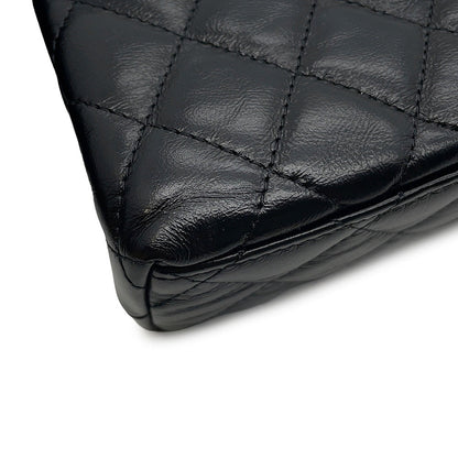 CHANEL Matelasse Mini 2WAYHandbag ChainShoulder BlackAS4416 Leather Size Mini