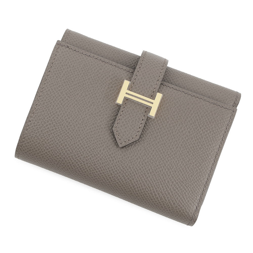 HERMES Bean Combine Verso Etain/Etoupe Epsom