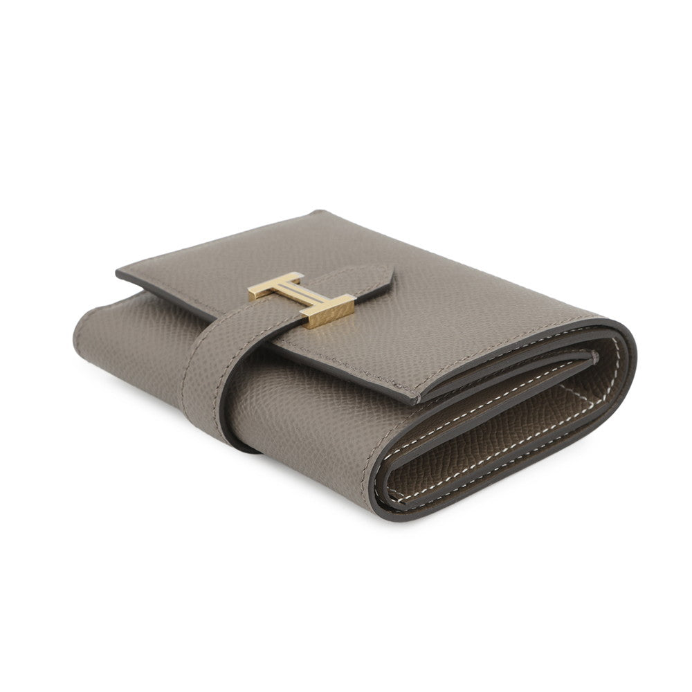 HERMES Bean Combine Verso Etain/Etoupe Epsom