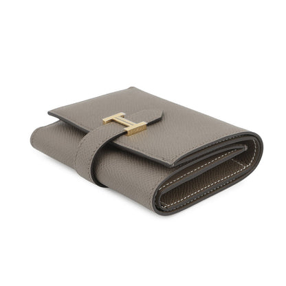 HERMES Bean Combine Verso Etain/Etoupe Epsom