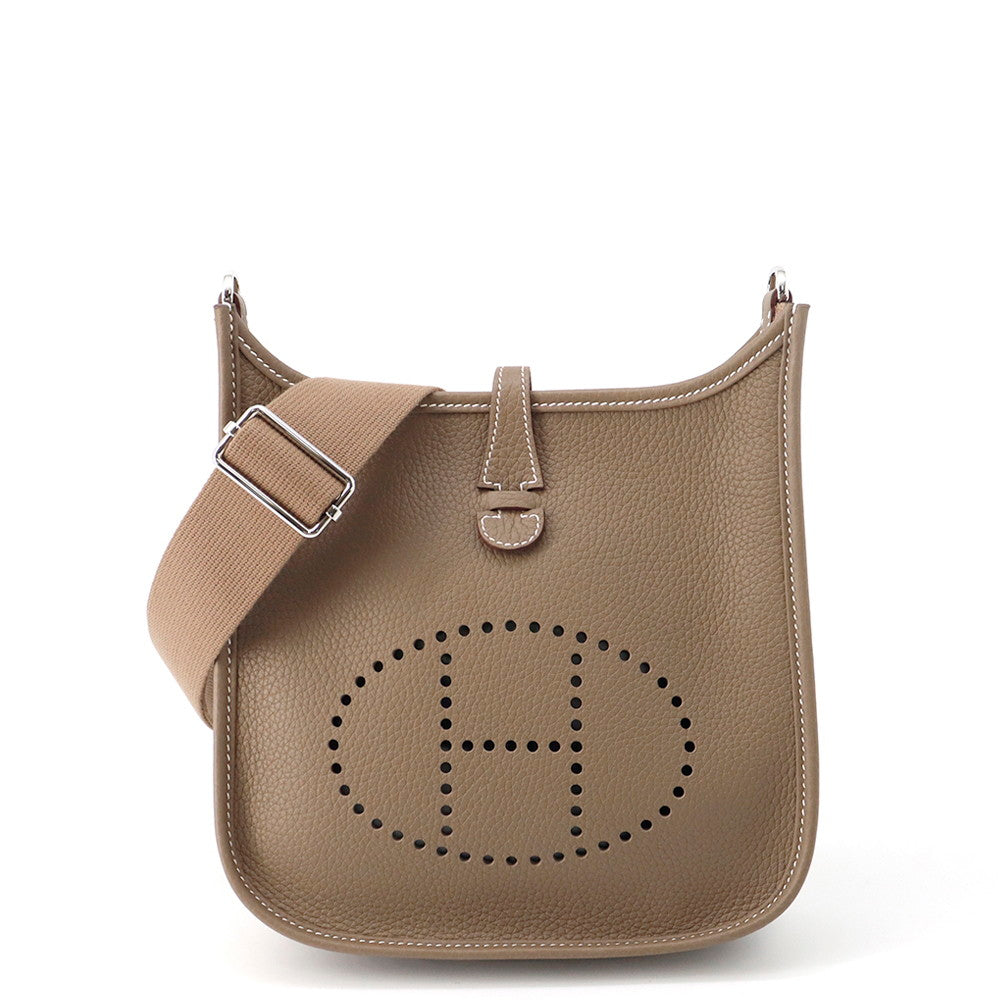 HERMES Evelyne3 Etoupe Taurillon Clemence Size 23