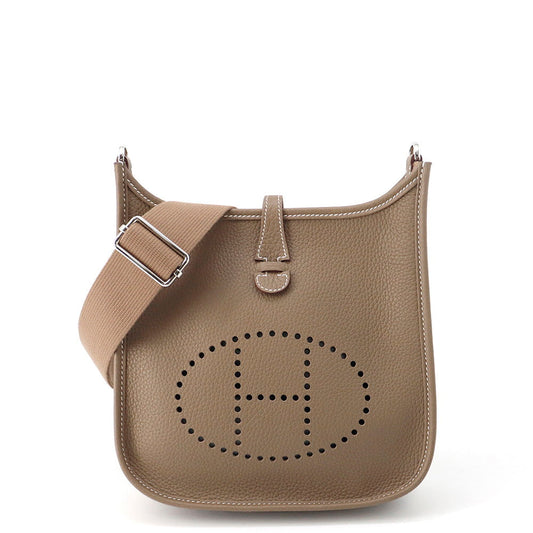 HERMES Evelyne3 Etoupe Taurillon Clemence Size 23