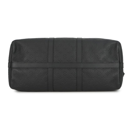 LOUIS VUITTON Keepall Bandouliere NoirM44810 Monogram Shadow Size 50
