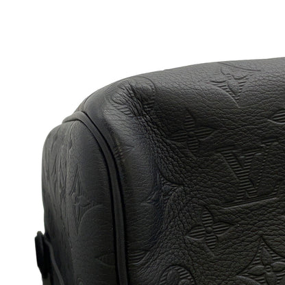 LOUIS VUITTON Keepall Bandouliere NoirM44810 Monogram Shadow Size 50
