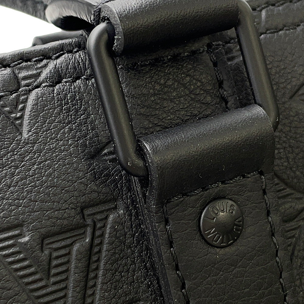 LOUIS VUITTON Keepall Bandouliere NoirM44810 Monogram Shadow Size 50