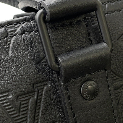 LOUIS VUITTON Keepall Bandouliere NoirM44810 Monogram Shadow Size 50