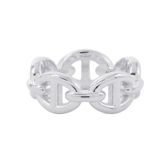 HERMES Chaine d'Ancre Anchene Ring Size PM/48/#8 SV925