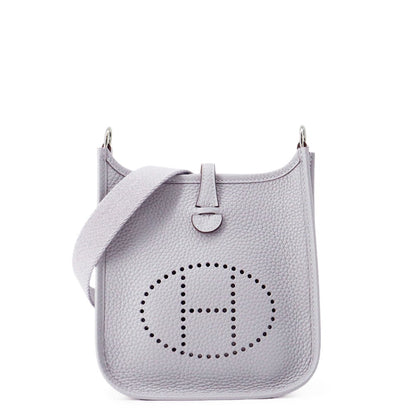 HERMES Evelyne Long Green Pantan Taurillon Clemence Size TPM