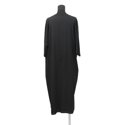 HERMES Long cardigan Size 34 Black Silk100%