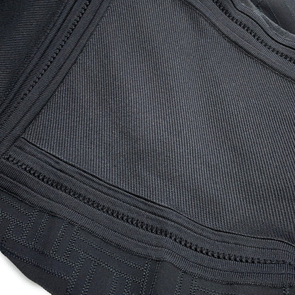 HERMES Long cardigan Size 34 Black Silk100%