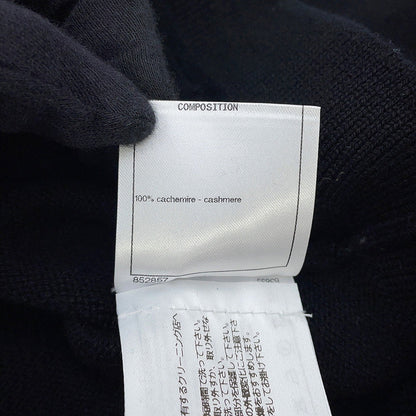 CHANEL IconButton Cardigan Size 36 BlackP73483 K10530 94305 Cashmere100%