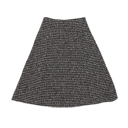 CHANEL Métiers d'Art Tweed Skirt Size 34 Black/MulticolorP71123 V62308 NC667 Polyamide 46%, Wool 41%, Polyester 6%, Viscose 5%, Acrylic 2%