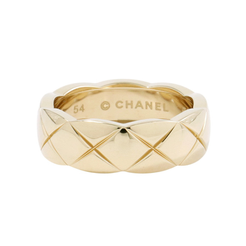 CHANEL Coco Crash Ring Size Medium/54/#14J10571 18K Yellow Gold
