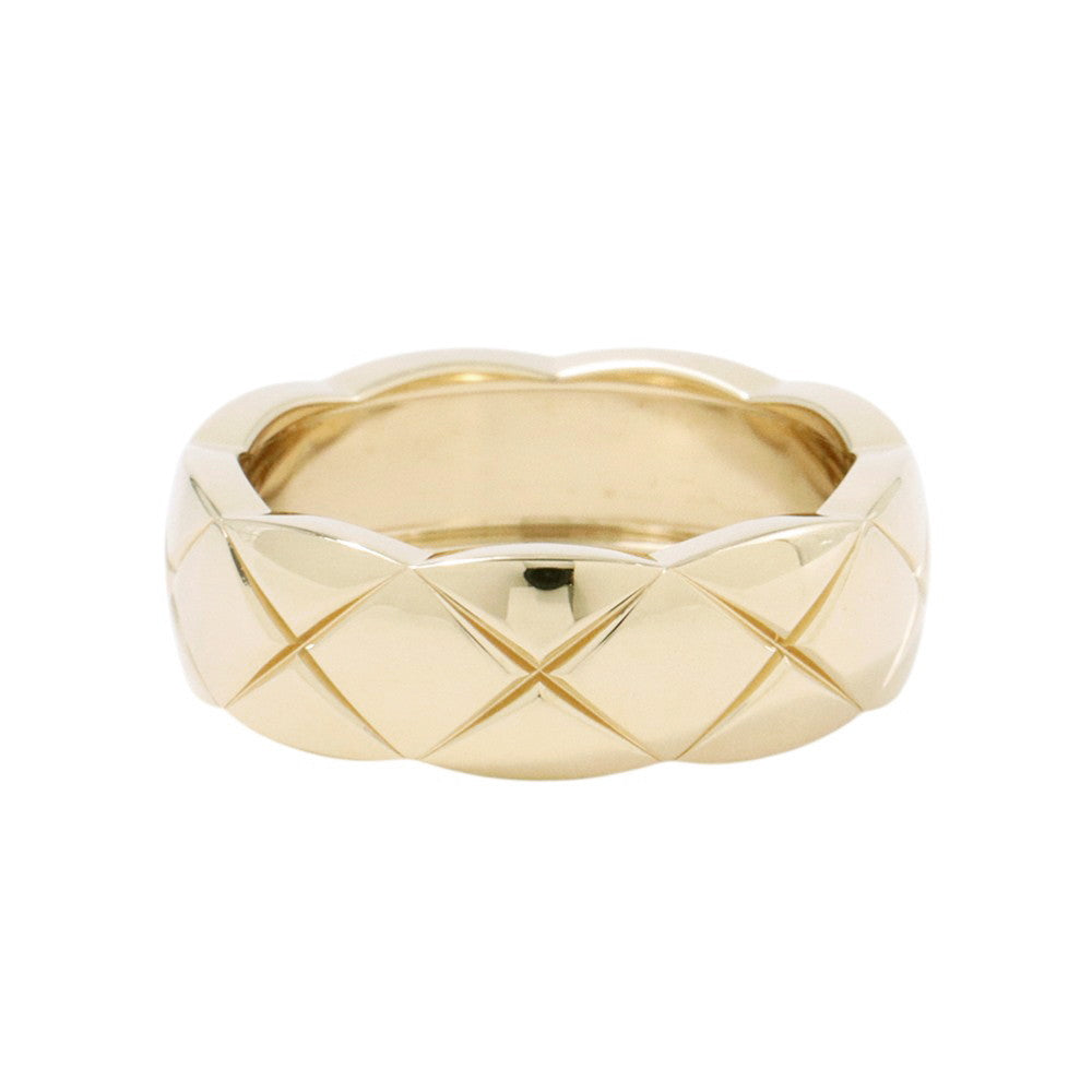 CHANEL Coco Crash Ring Size Medium/54/#14J10571 18K Yellow Gold